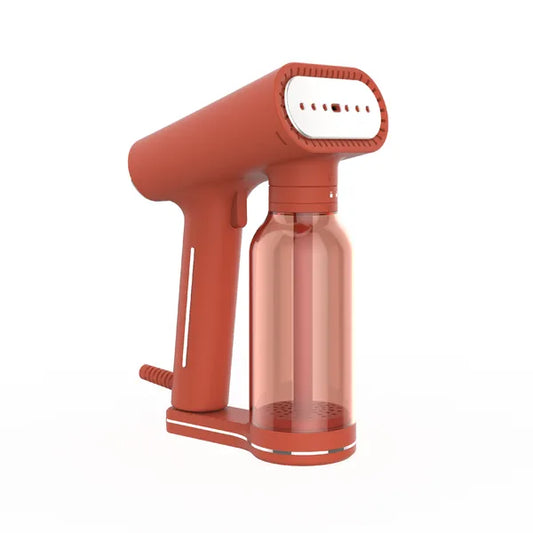 Défroisseur couleur rouille - plan d'ensemble en vue de diagonale