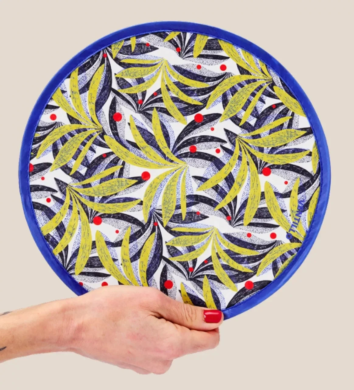 Eventail frisbee motif Honolulu de Ventillo