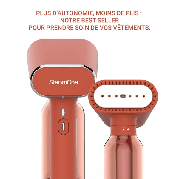 Défroisseur couleur rouille - gros plan de la tête