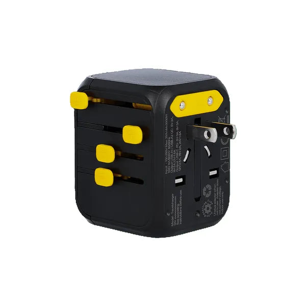 Adaptateur universel Waka waka - vue de la prise américaine