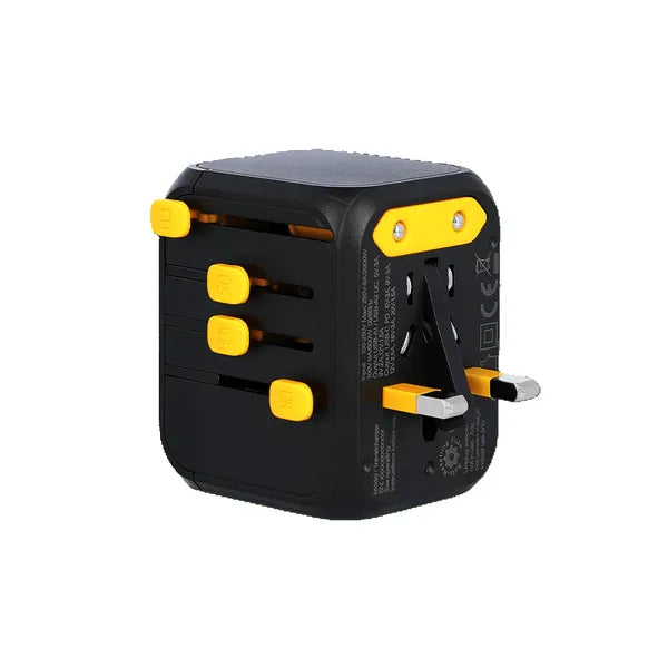 Adaptateur universel Waka waka - vue de la prise pour le Royaume-Unis