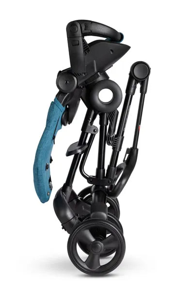 Poussette et chaise haute de Micro Trike 360 Plus - vue repliée