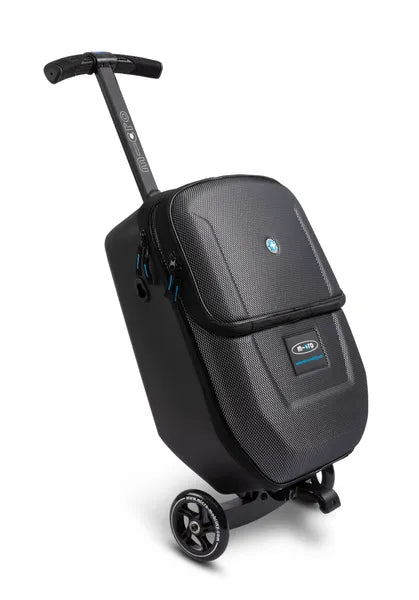 Micromobility micro luggage 4.0 scootcase - Valise trottinette - vue de biais de la valise