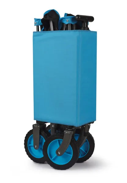 Chariot pliable de micro mobility - vue du chariot fermé et replié