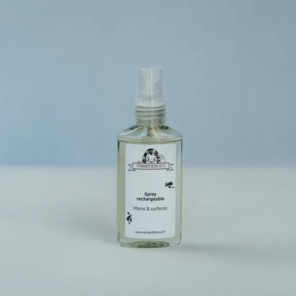 Spray désinfectant rechargeable Pisse-debout
