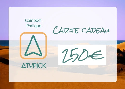Carte cadeau Atypick de 250 euros