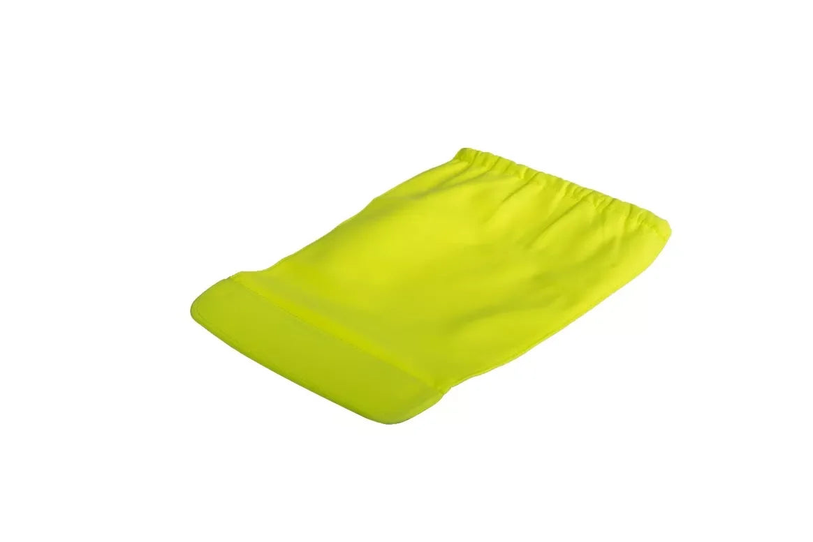 Couvre-casque  jaune amovible pour casque PLIXI FIT- présentation dans son entièreté