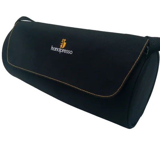 Sac noir Hanpresso pour les machines Handpresso et Handcoffee - vue fermée