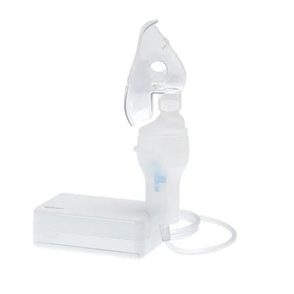 Aérosol compact présenté en vue d'ensemble ouvert