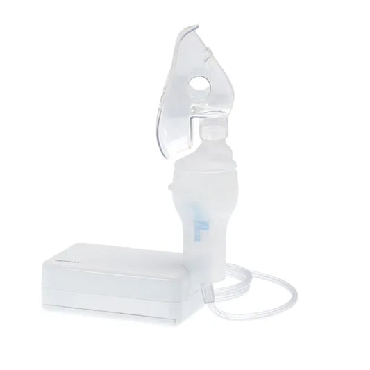 Aérosol compact présenté en vue d'ensemble ouvert