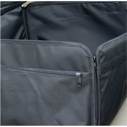 Panier de voiture 2-en-1 ISOFIX – vue rapprochée du système de fermeture sur les côtés