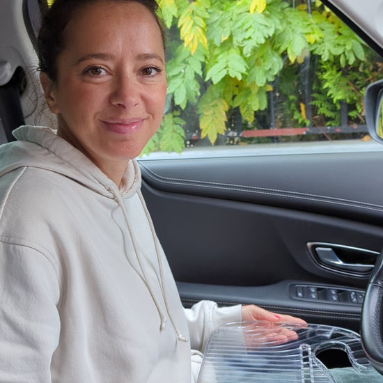 Vidéo explicative comment installer le Platoto à son volant de voiture
