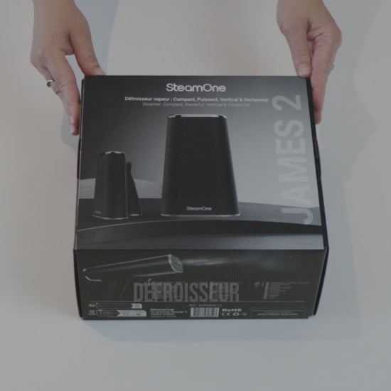 Vidéo qui présente le défroisseur pliable