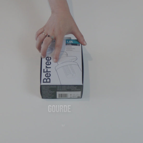 Vidéo qui présente la gourde compressible